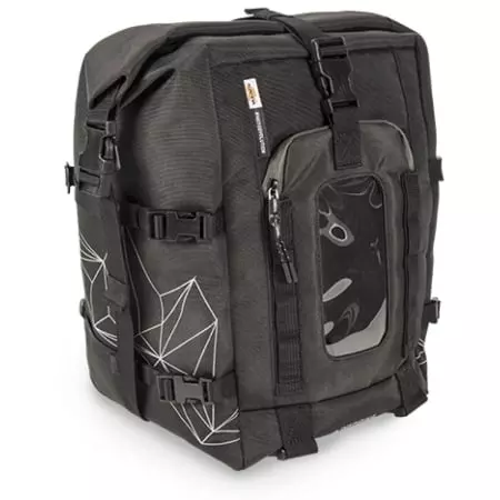 Sac À Dos Kappa RA315 Inspiring Adventure Convertible 20L Noir - Sac moto KAPPA