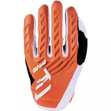 Gants Cross Five MXF3 Evo Orange Blanc
