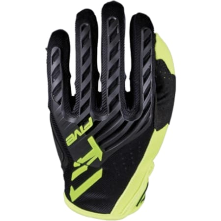 Gants Cross Five MXF3 Evo Noir Jaune Fluo