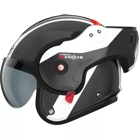 Casque Roof RO9 Boxxer 2 Carbon Wonder Blanc
