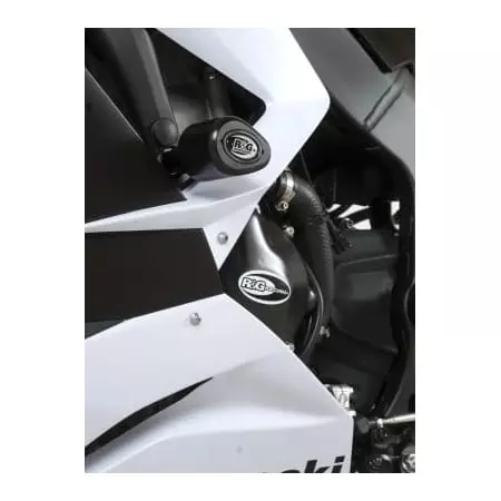 Tampon De Protection R&G Racing Aero Noir Kawasaki ZX-6R ZX636-R