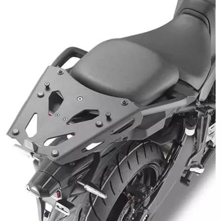 Support Top Case Kappa KRA2159 En Aluminium Noir Pour Yamaha Tracer 9