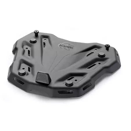 Platine Kappa KM9B Monokey® Aluminium Noir 3 Mm Pour Moto Scooter