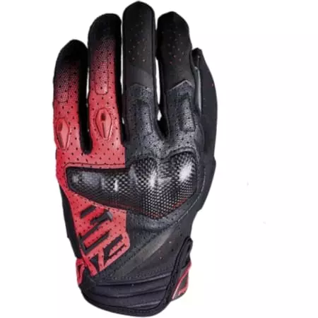 Gants Five RSC Evo Noir Rouge Fluo