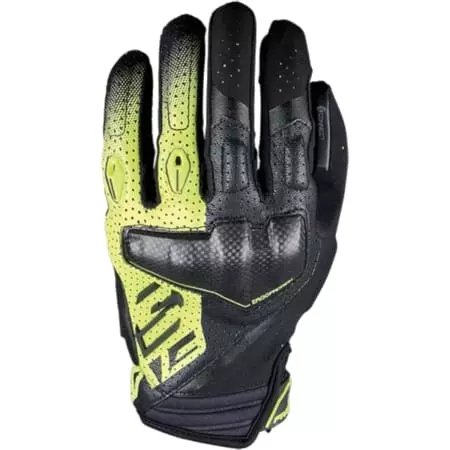 Gants Five RSC Evo Noir Jaune Fluo