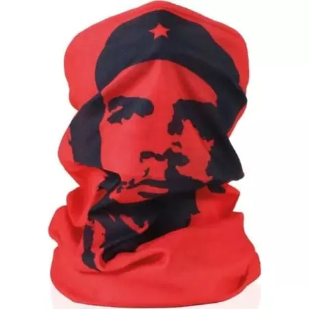 Tour De Cou Harisson Imprimé Che Rouge Noir