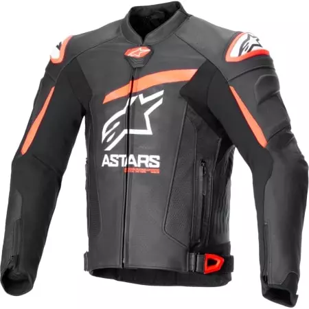Blouson Alpinestars GP Plus R V4 Airflow Noir Rouge Fluo Blanc