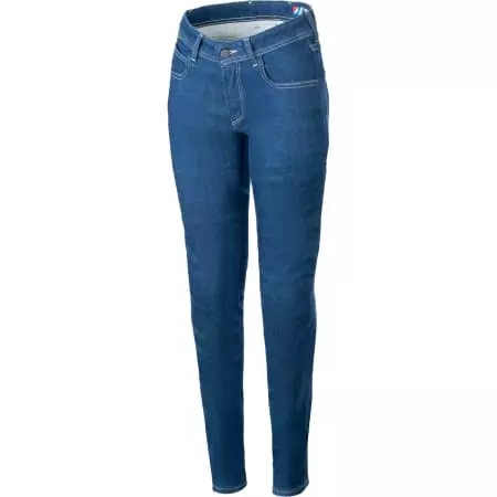 Jean Femme Alpinestars Daisy V3 Riding Rinse Bleu - Pantalon Femme ALPINESTARS