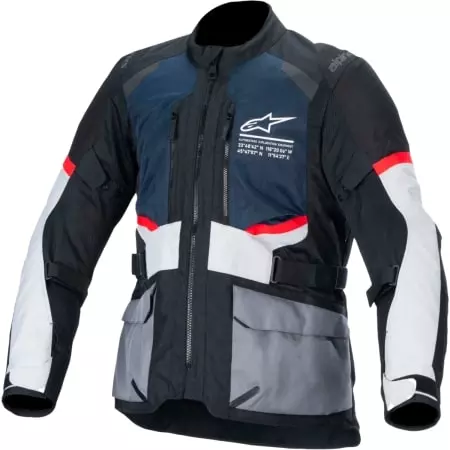 Veste Alpinestars Andes Air Drystar Bleu Foncé Noir Gris Clair
