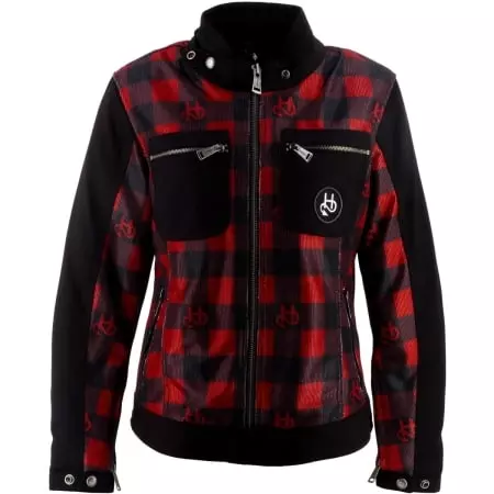 Blouson Femme Helstons Genesis Air Noir Rouge