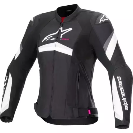 Blouson Femme Alpinestars Stella T-GP Plus R V4 Noir Blanc