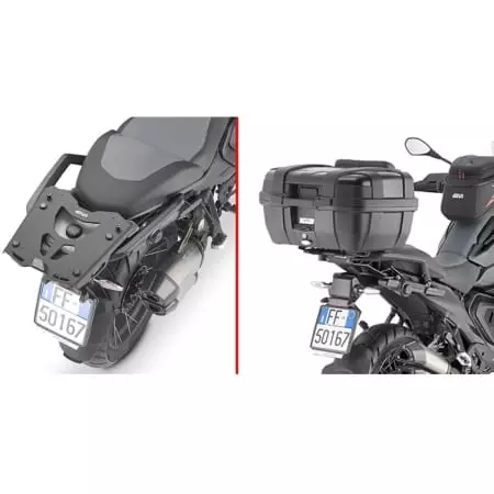 Support Top Case + Platine Alu Givi BMW R 1300 R/RS/GS/Adv/ C 400 X/GT - SRA5143