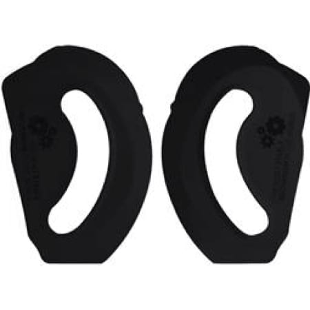 Caches Aluminium Pour Système A Cliquet LS2 FF399 Noir Mat