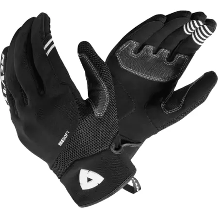 Gants Femme Rev'It Endo Noir Blanc