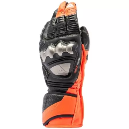 Gants Dainese Full Metal 7 Noir Rouge Fluo