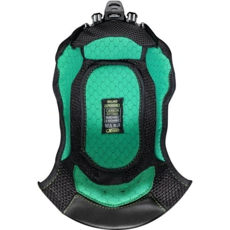 Coiffe Nolan Carbon X803 RS Ultra Vert Noir - Pièces détachées casque moto NOLAN
