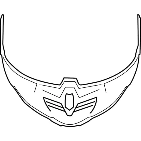 Mentonnière Scorpion Adx-2 Noir