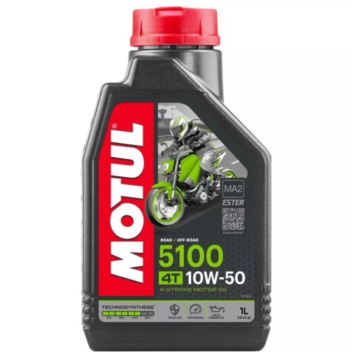 Huile Moteur Motul 5100 4T 10W50 1 Litre