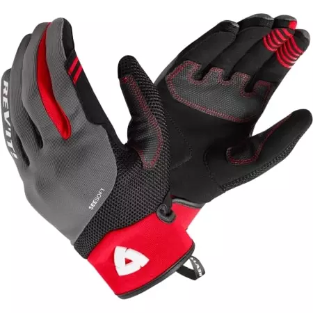 Gants Femme Rev'It Endo Gris Rouge