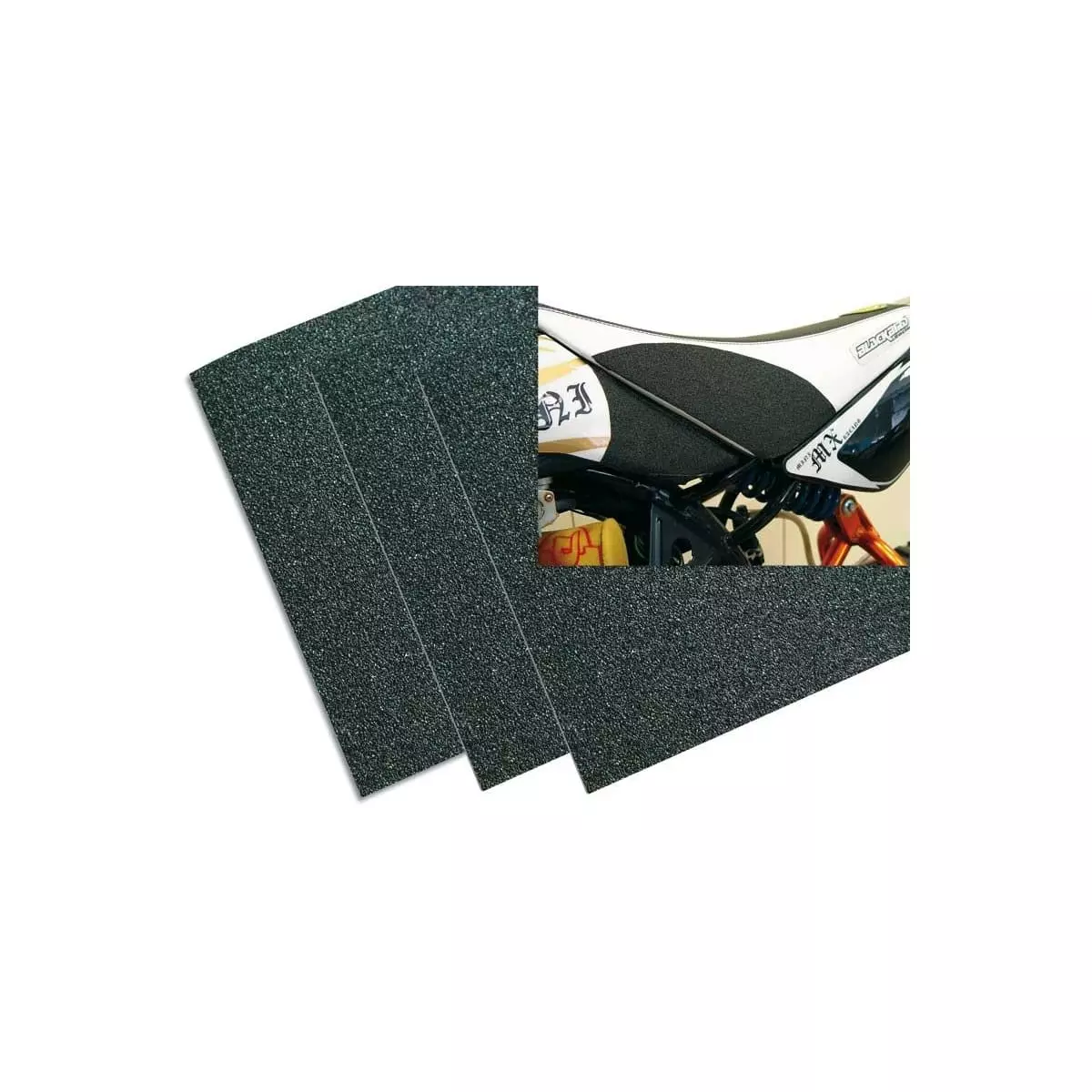 Planches Adhésives Anti-Dérapantes Blackbird Noir