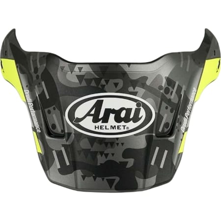 Casquette De Casque Cross Arai Tour-X4 Cover Jaune