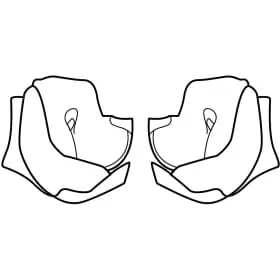 Mousses De Joues Arai RX-7V