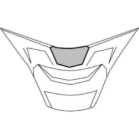 Ventilation Bouche Arai Pedrosa Samurai