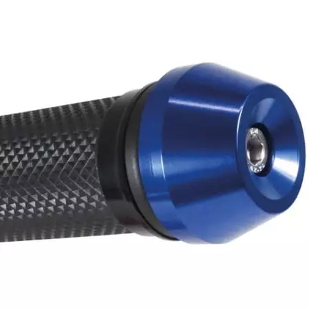 Embouts De Guidon Chaft Mizar Bleu