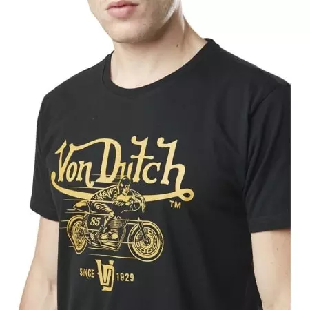 T-Shirt Von Dutch Biker Noir