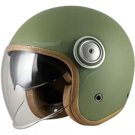 Casque Kokpit K-108B Kaki Mat - Casque Jet KOKPIT