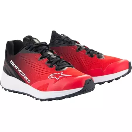 Baskets Alpinestars Meta Road V2 Rouge Noir Blanc