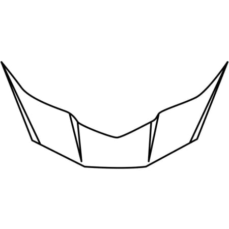 Ventilation Arrière HJC F70 Mago MC5SF