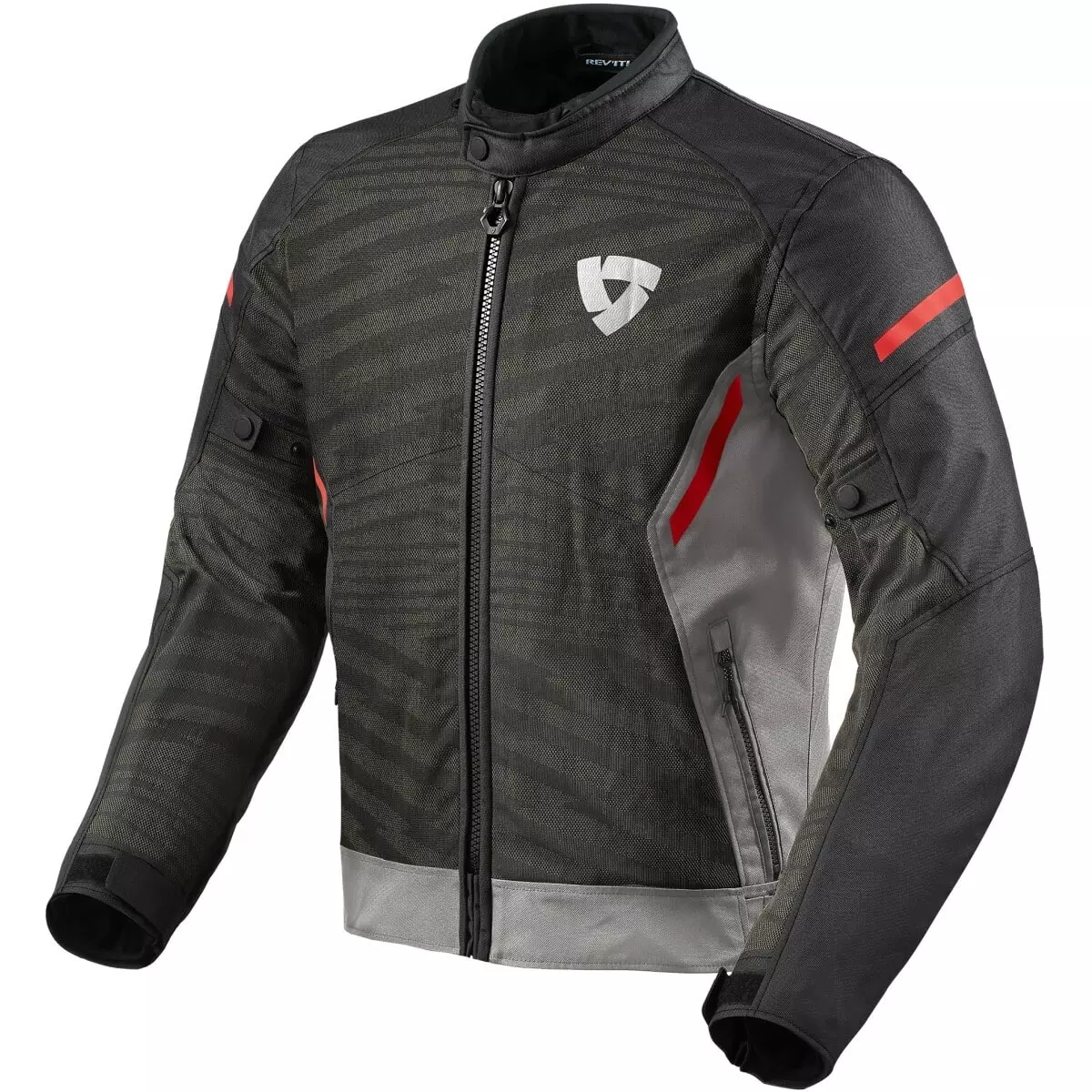 Veste REV'IT Torque 2 H2O Gris Rouge