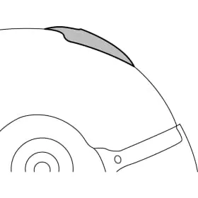 Ventilation Frontale Scorpion VX-22 Air P Blanc