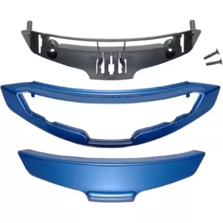 Ventilation Basse Shoei NXR Bleu Mat