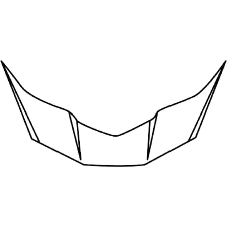 Ventilation Arrière Shoei XR-1100 Vin Rouge