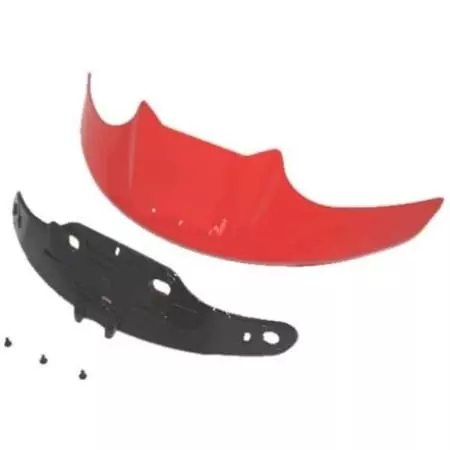 Ventilation Supérieure Arrière Shoei NXR Rouge Brillant