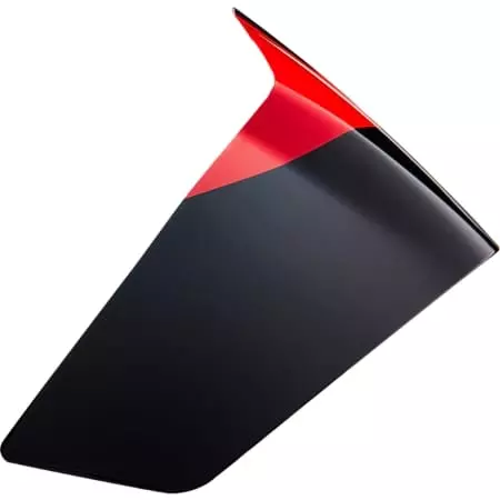 Spoiler Alpinestars Supertech R10 Element Race Noir Carbon Rouge Brillant Blanc