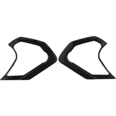 Caches Mécanisme De Visière Alpinestars Supertech R10 Noir Brillant