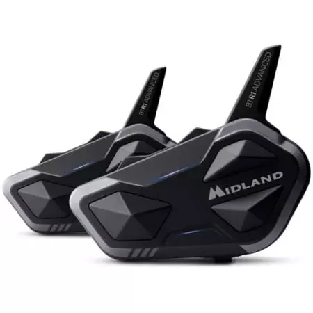 Intercom Bluetooth Midland BTR1 Advanced Intercom Duo - Accessoires Casques MIDLAND