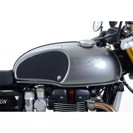 Kit Grip De Réservoir R&G Racing 2 Pièces Noir Triumph Thruxton 1200