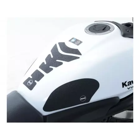 Kit Grip De Réservoir R&G Racing 2 Pièces Noir Kawasaki Vulcan S