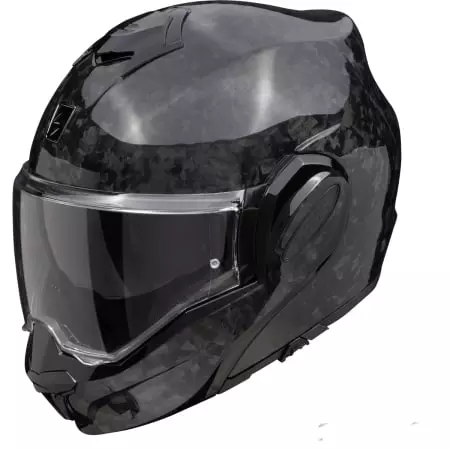Casque Scorpion Exo-Tech Evo Carbon Onyx Noir