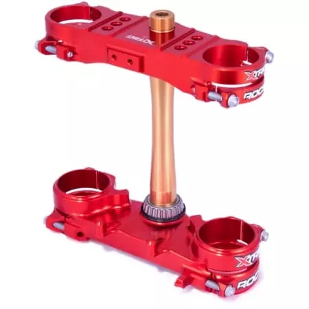 Té De Fourche Xtrig Rocs Tech Offset Rouge 1105919 - Partie cycle XTRIG