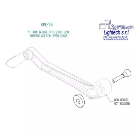 Adaptateur Protection De Levier Lightech 1070984
