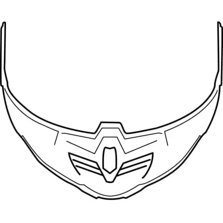 Mentonnière Scorpion Exo-920 Gris Ciment