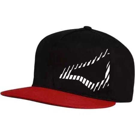 Casquette Macna Logo Côté Rouge Noir