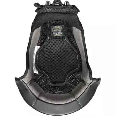 Coiffe Nolan Carbon X1005/X1005 Ultra Gris Noir - Pièces détachées casque moto NOLAN