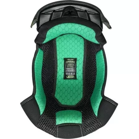 Coiffe Nolan Carbon X502/X502 Ultra Vert Noir - Pièces détachées casque moto NOLAN