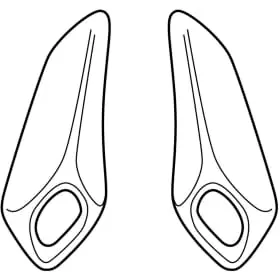 Ventilation Latérale Scorpion Exo-491/510 Noir